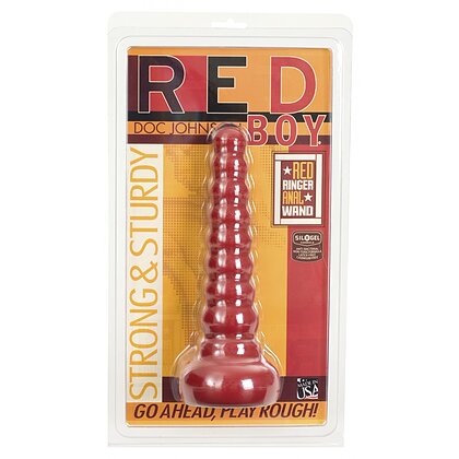 Plug Anal Wand Ringer Roșu 2