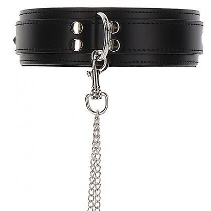 Heavy Collar and Wrist Cuffs Negru 3