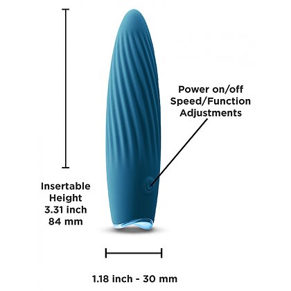 Vibrator Revel Kismet Albastru 2