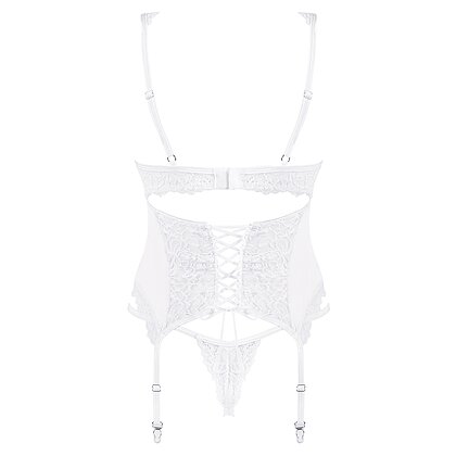 Corset Obsessive Amor Alb S-M 4