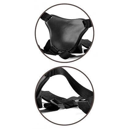 Set Strap-on Body Dock Negru 9