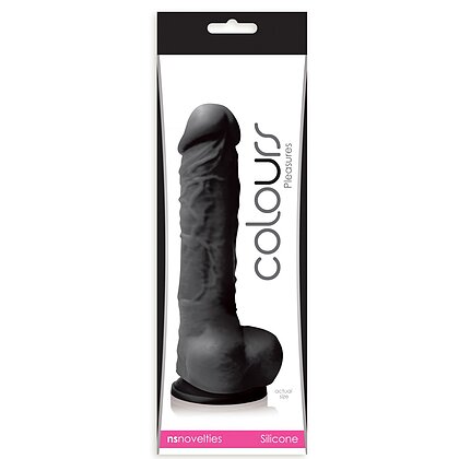 Dildo Cu Ventuză Negru 16cm 2