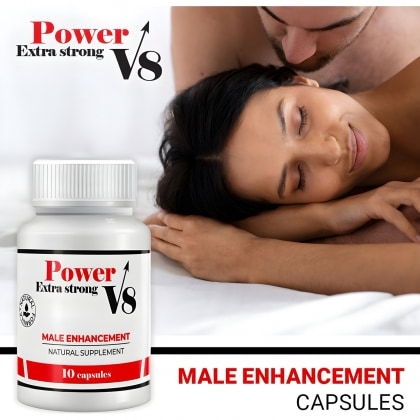 Power V8 Extra Strong Capsule Pentru Erecție 10buc 3
