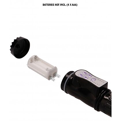 Vibrator Shots Vibrating Rabbit Negru 6