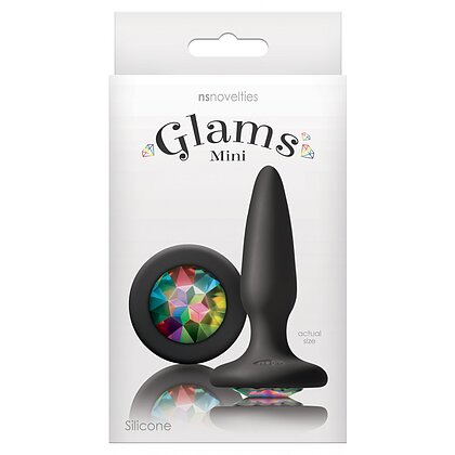 Anal Plug Glams Mini Rainbow Multicolor 2