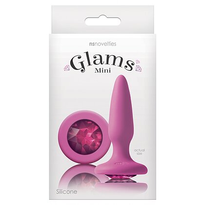 Anal Plug Glams Mini Rainbow Gem Roz 2