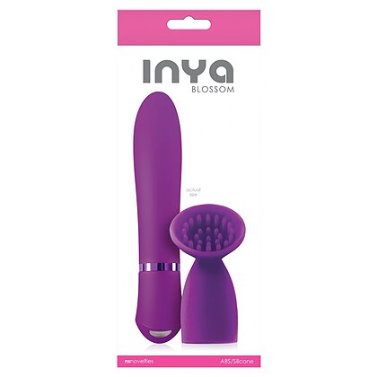 Vibrator Cu Manșon Clitoridian Inya Blossom Mov 2