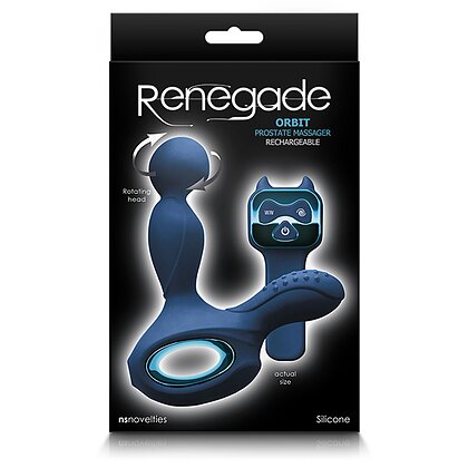 Stimulator Prostată Renegade Orbit Albastru 2