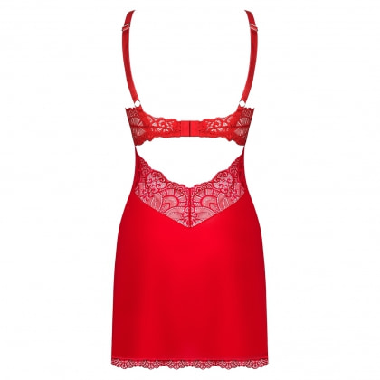 Chemise Obsessive Loventy Roșu S-M 4