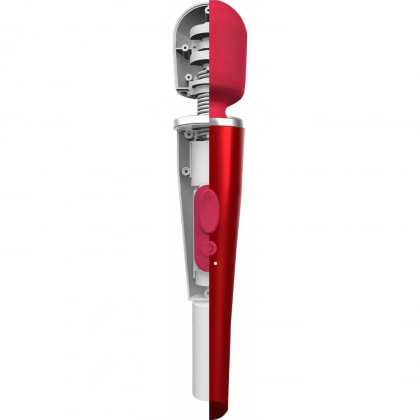 Caresse Pro Wand 8000rpm - 5 Moduri, IPX7, 120 Min Roșu 5