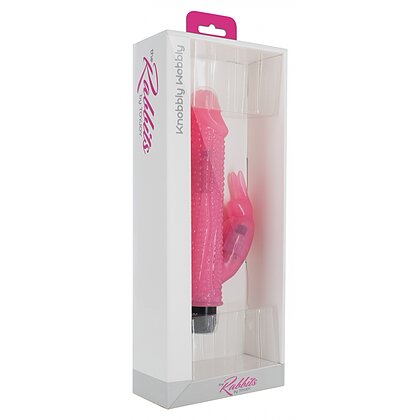 Vibrator Rabbit Knobbly Wobbly 22cm Roz 2