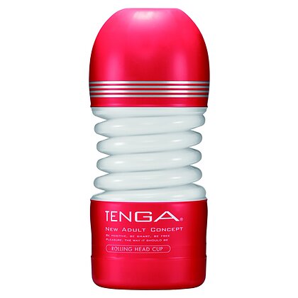 Masturbator Tenga Rolling Head Cup Medium Roșu