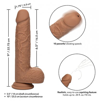Vibrator Realistic Squirting Stick Maro 11