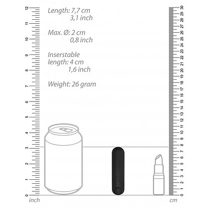 Vibrator 7 Speed Rechargeable Negru 8