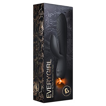 Vibrator Rabbit Every Girl Rocks Negru 3