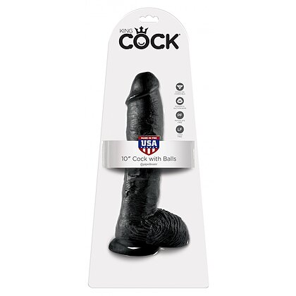 Dildo 25.4 cm Negru 4