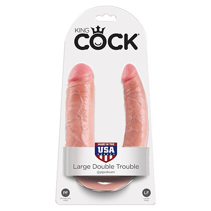 Dildo Dublu Realistic King Penis U Shaped 4