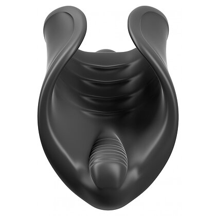 Masturbator Elite Vibrating Silicone Stimulator Negru 2