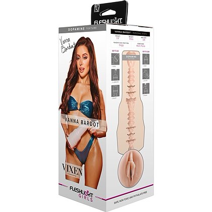 Fleshlight Vanna Bardot Dopamine - Realistă, Compactă 5