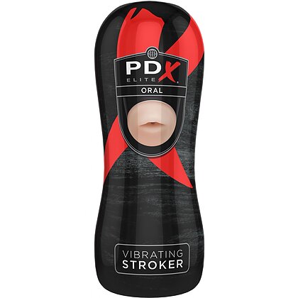 Masturbator Vibrating Stroker Oral 3