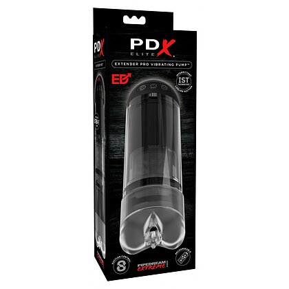 Extender Vibrating Penis Pump Transparent 5