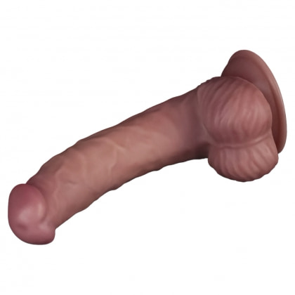 Vibrator Dublă Densitate LoveToy Power 23cm, 10 Moduri 5