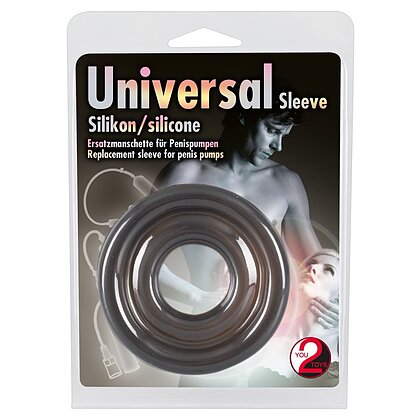 Manșon Pompă Universal Silicon Negru 3