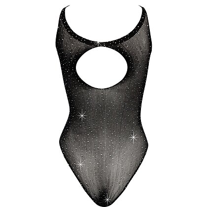 Body Cottelli Fantasy, Strasuri All-over — S-L, Negru S-L 5