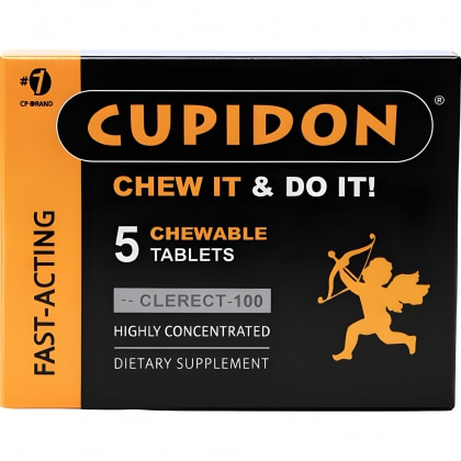 Cupidon Pastile Masticabile Pentru Erecție 5 buc 2