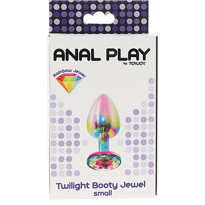 Anal Plug Twilight Jewel Small Multicolor 3