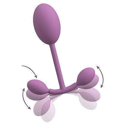 You2Toys Antrenor Pelvin cu Greutăți Oscilante 78g Mov 6