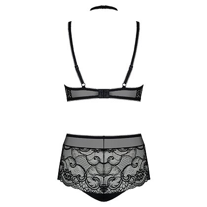 Set Obsessive Elizenes Negru S-M 4