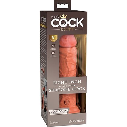 Dildo Silicon Dual-density 22cm Ventuză Puternică 3