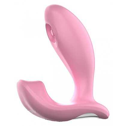 FLAMENGO Puls – Vibrator Punctul G Și Clitoris, 10 Moduri, 2 Motoare, IPX7 Roz 2