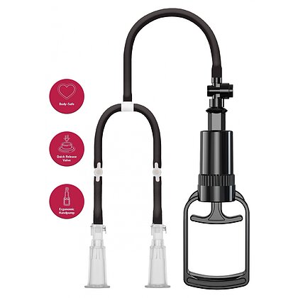 Pompiță Vacuum Pentru Sfârcuri Negru 2