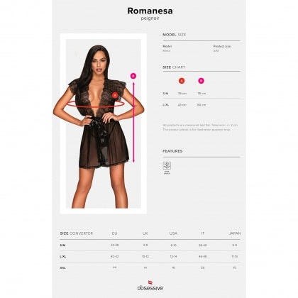 Halat Obsessive Romanesa Negru L-XL 5
