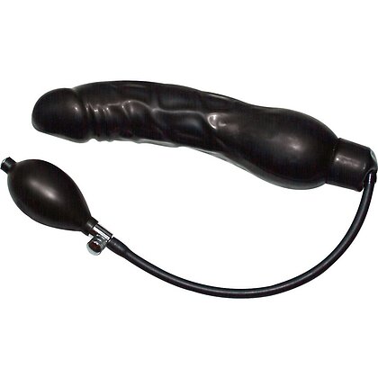 Dildo Inflatable Latex Negru