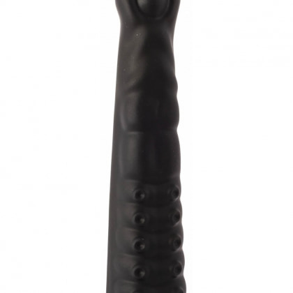 X Men Plug Anal PVC Negru cu Ventuză, 59 cm, Stimulare 4