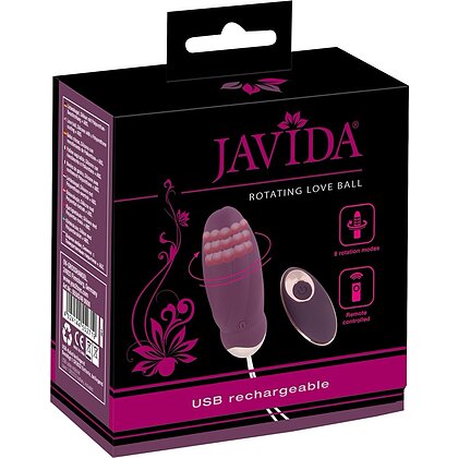 JAVIDA Ou Vibrator Rotativ 8 Moduri Reîncărcabil Mov 4