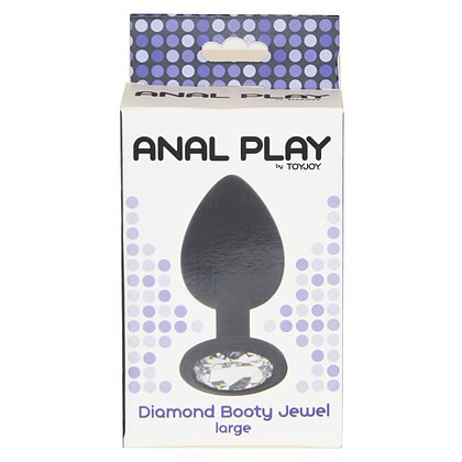 Bijuterie Pentru Fund Cu Diamant Mare Negru 4