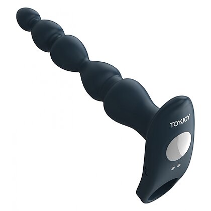 Vibrator Anal ELIXER Double Albastru 2
