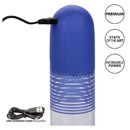 Pompă Penis Rechargeable Albastru 5
