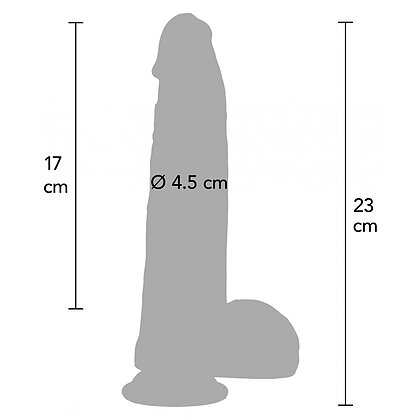 Hidden Desire Dildo silicon Realist 21cm 7