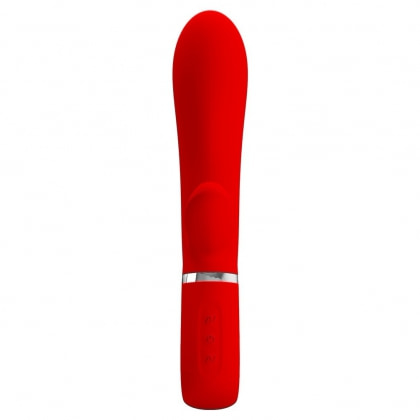 Pretty Love Thomas — Rabbit Vibrator 7 Moduri, Roșu 3