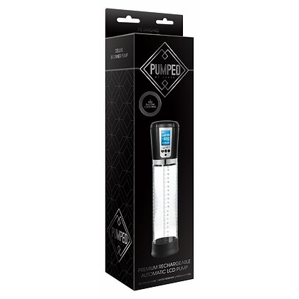 Premium Rechargeable Automatic LCD Pump - Transparent 10