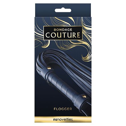 Bici Bondage Couture Flogger Albastru 3