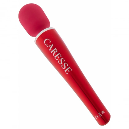 Caresse Pro Wand 8000rpm - 5 Moduri, IPX7, 120 Min Roșu 3