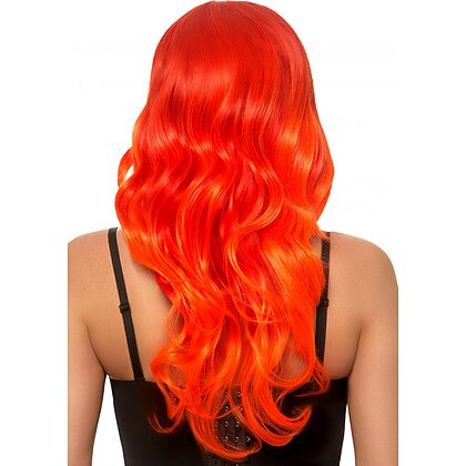 Perucă Leg Avenue Ombre Long Wavy Portocaliu 2