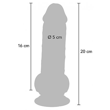 ToyJoy Deluxe Dual Density 20cm 2