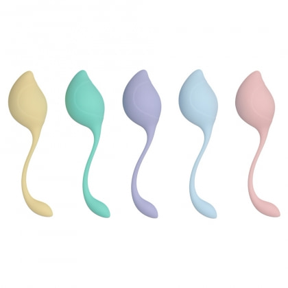 Loveline Pelvic Stem – Kit Kegel 5 Greutăți Discret Multicolor 2